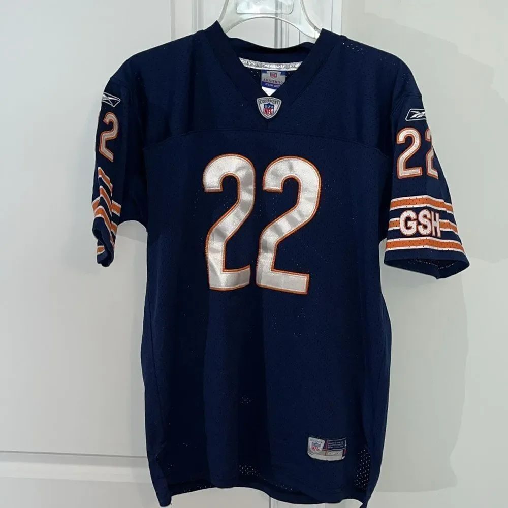 Sewn Authentic Chicago Bears Reebok Retro Vintage Forte 22 NFL Jersey L Youth